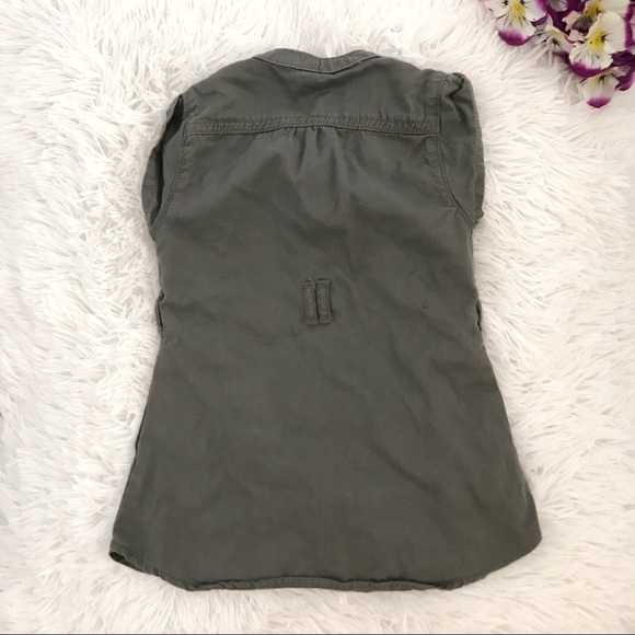 🍂 Carter’s Toddler Girl Army Green Dress 🍂 - Picture 6 of 7